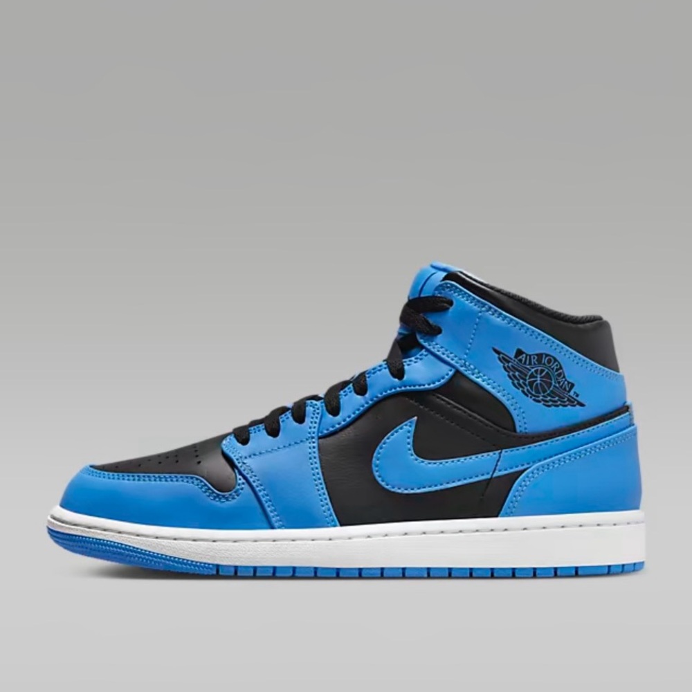 Air Jordan 1 Mid University Blue/Black-White DQ8426 401